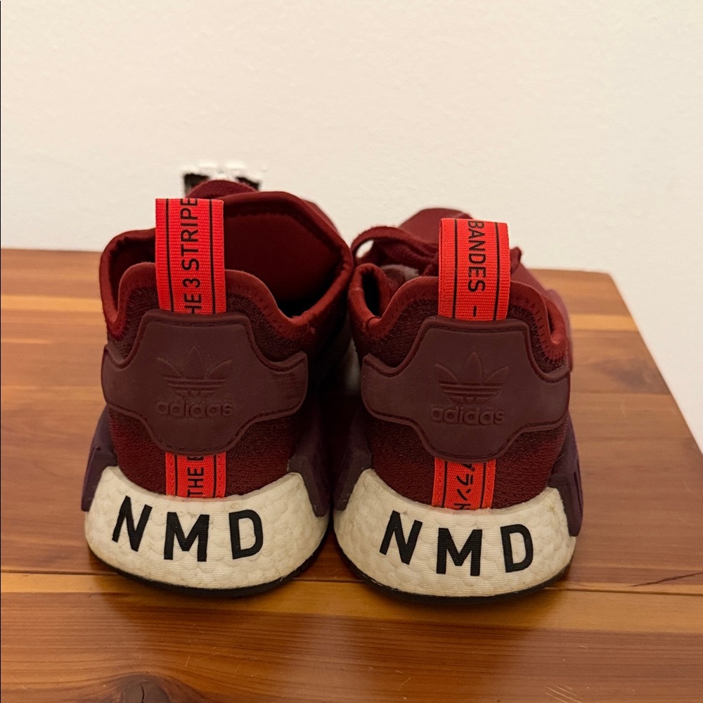Adidas Women’s NMD Burgundy Sneakers
